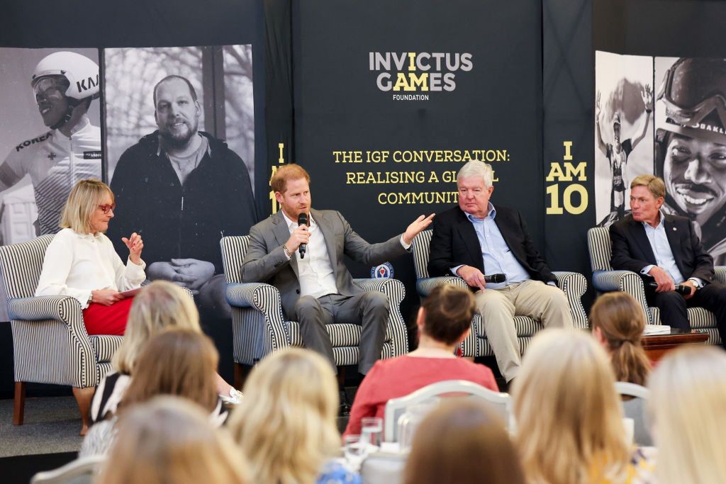Książę Harry podczas obchodów 10. rocznicy Invictus Games