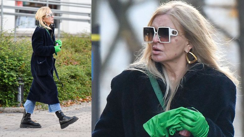 Monika Olejnik na zakupach 