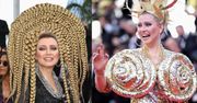 Elena Lenina ZNÓW szokuje na czerwonym dywanie w Cannes. Przebrała się za meduzę? (ZDJĘCIA)