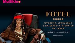 Piotr Żyła jako pirat promuje fotele VIP w Multikinie