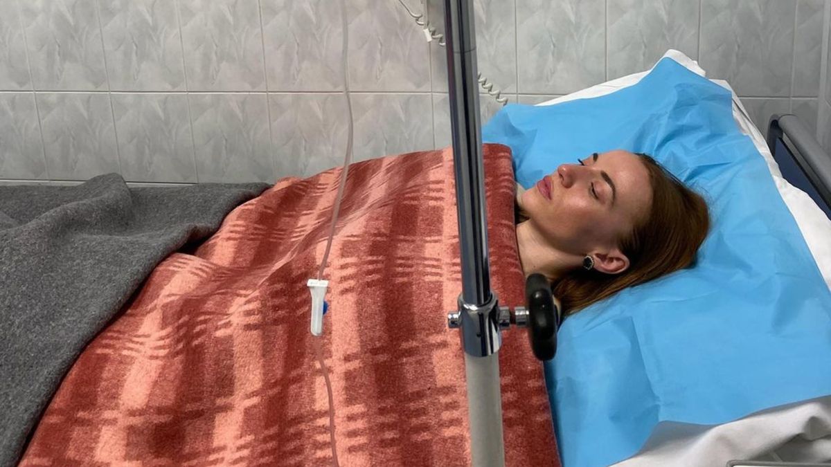 Marianna Schreiber w szpitalu