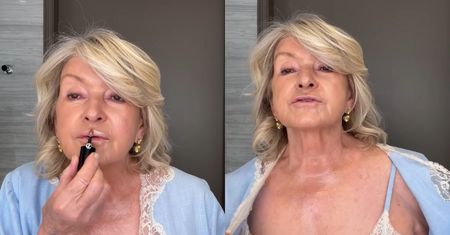84-letnia Martha Stewart pozuje przed lustrem w SEKSOWNYM SZLAFROCZKU. Pokazała swoją codzienną rutynę (ZDJĘCIA)
