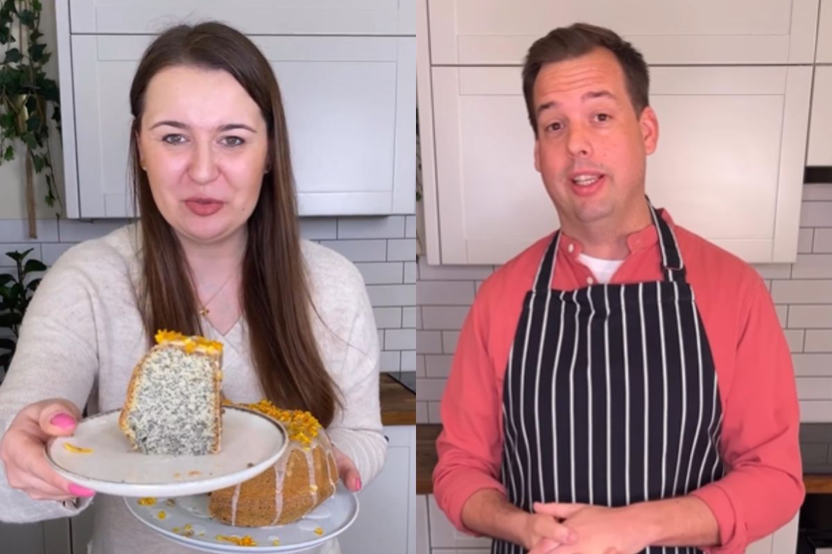 Nietypowa babka wielkanocna z przepisu Jakuba Kuronia. Nie bez powodu mówi o niej "szklankowa"