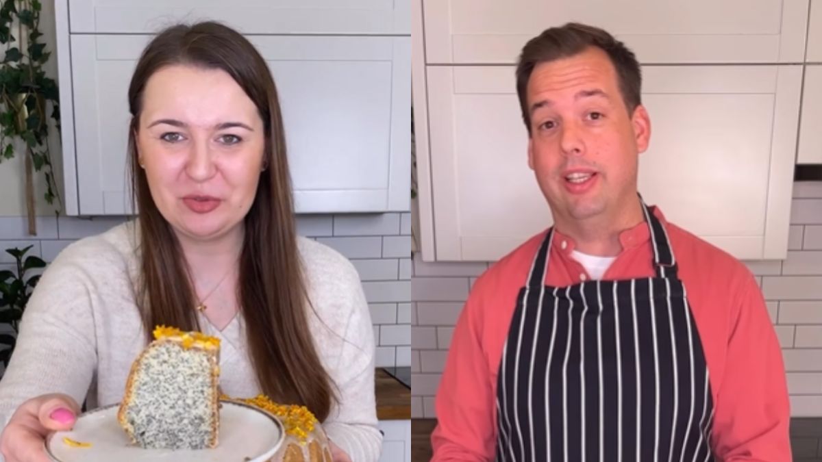 Nietypowa babka wielkanocna z przepisu Jakuba Kuronia. Nie bez powodu mówi o niej "szklankowa"