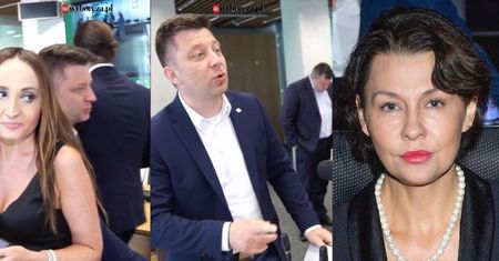 Zmieszany Michał Dworczyk ostentacyjnie IGNORUJE dziennikarkę pytającą o Annę Popek i jej mail (WIDEO)