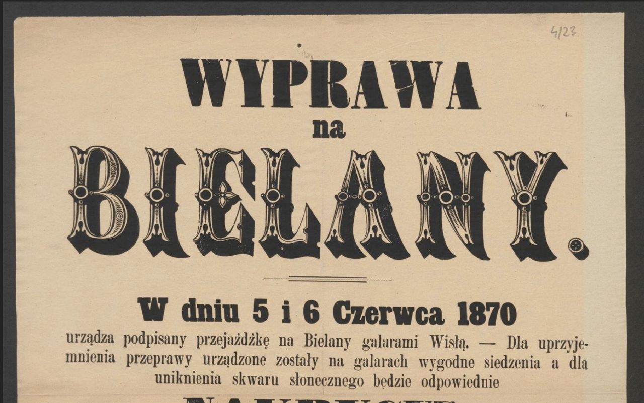 Dawne Zielone Świątki na Bielanach. Pobożność i ludowa zabawa