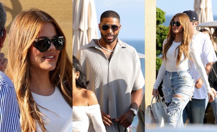 Khloe Kardashian i Tristan Thompson na lunchu