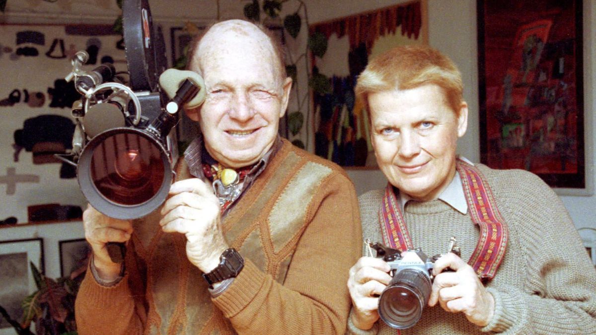 Elżbieta Dzikowska i Tony Halik