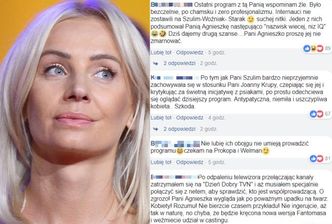 Szulim znowu poprowadziła "Dzień Dobry TVN". Widzowie są bezlitośni: "POWINNA ZNIKNĄĆ! Psuje każdy program"