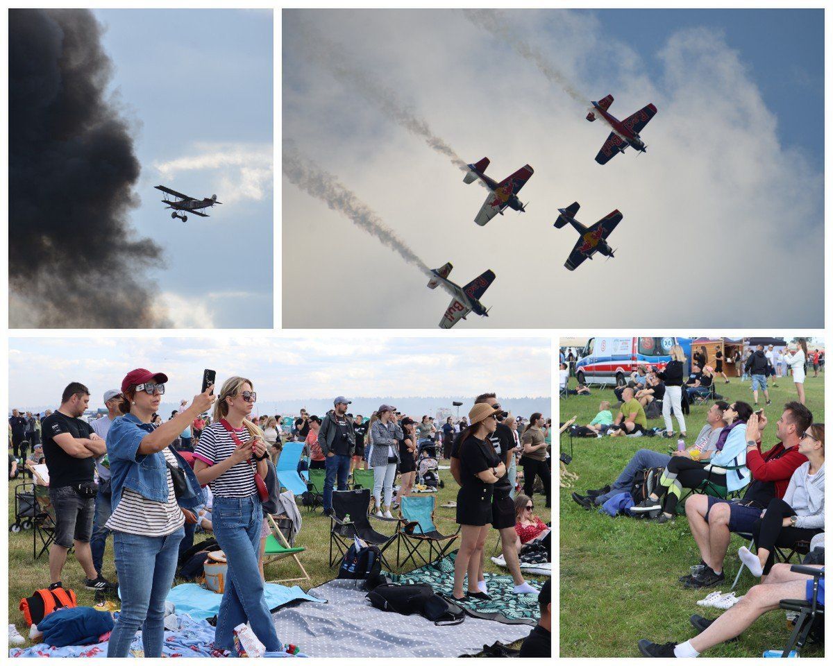 Podniebny spektakl oglądają prawdziwe tłumy! Antidotum Airshow Leszno 2025 pobiło rekord frekwencji