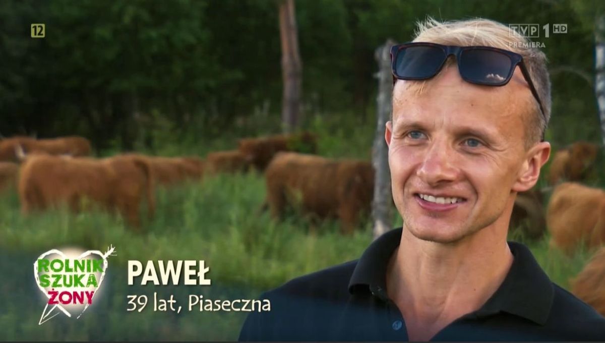 Paweł Bodzianny, uczestnik 7. edycji programu "Rolnik szuka żony"