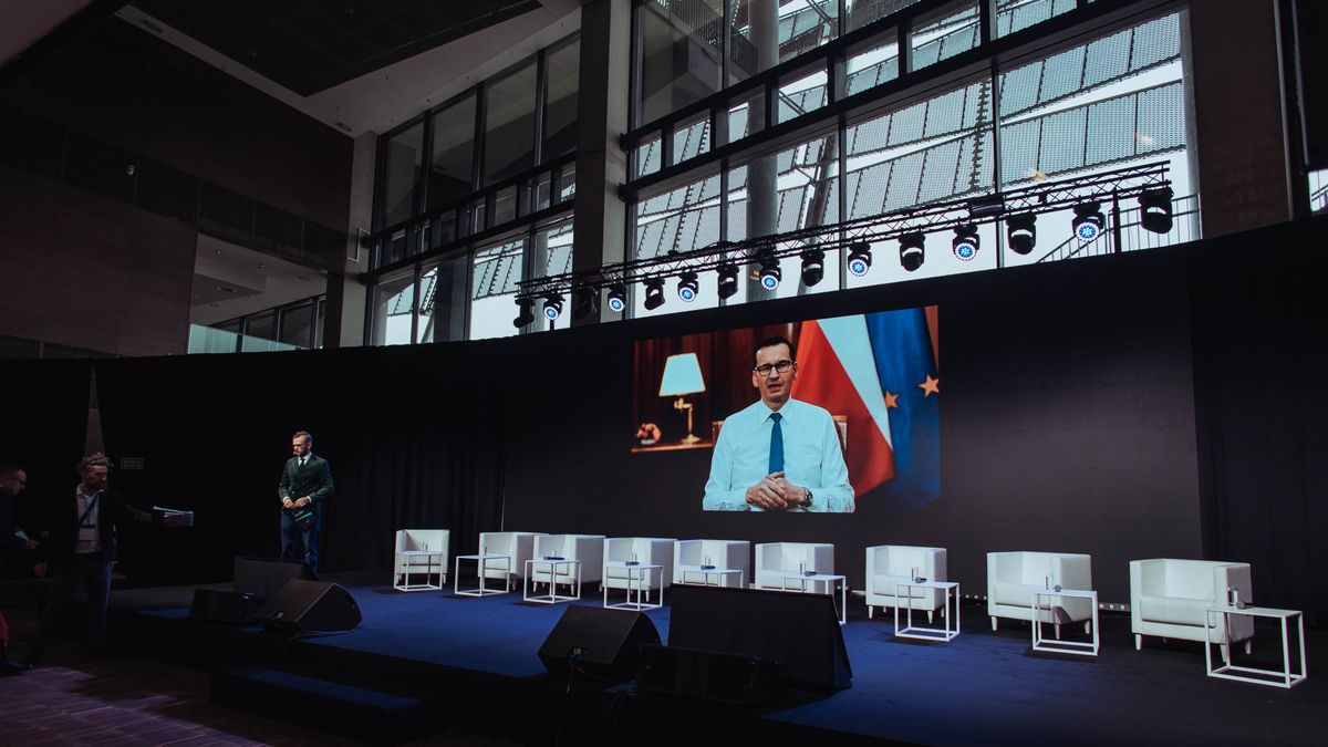 Premier Mateusz Morawiecki otwiera Kongres ESG Polska Moc Biznesu.