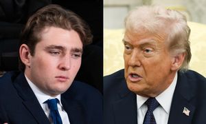 Amerykanie domagają się wysłania syna Donalda Trumpa na front. Przed armią może "uchronić" go... wzrost