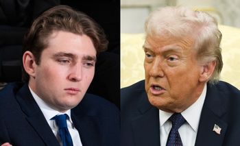 Amerykanie domagają się wysłania syna Donalda Trumpa na front. Przed armią może "uchronić" go... wzrost