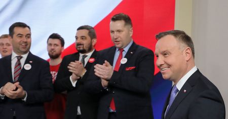 Sztab Andrzeja Dudy publikuje spot z postacią, która ma doklejoną twarz Rafała Trzaskowskiego. Na końcu "gry" eksploduje
