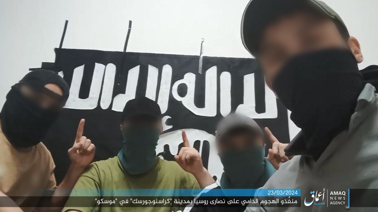 ISIS fighters who were supposed to be attackers in Moscow