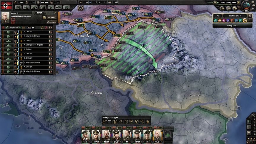 Hearts of Iron IV - nowy teatr działań wojennych