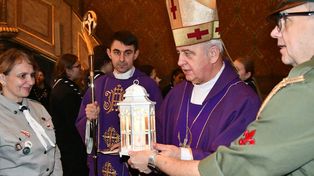 Kielce: Betlejemskie Światło Pokoju w parafii św. Wojciecha