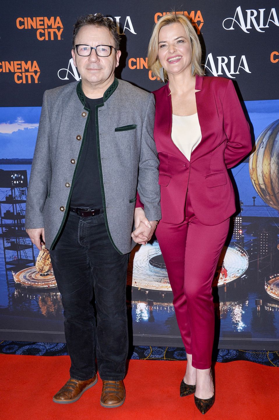 Monika Richardson i Zbigniew Zamachowski 