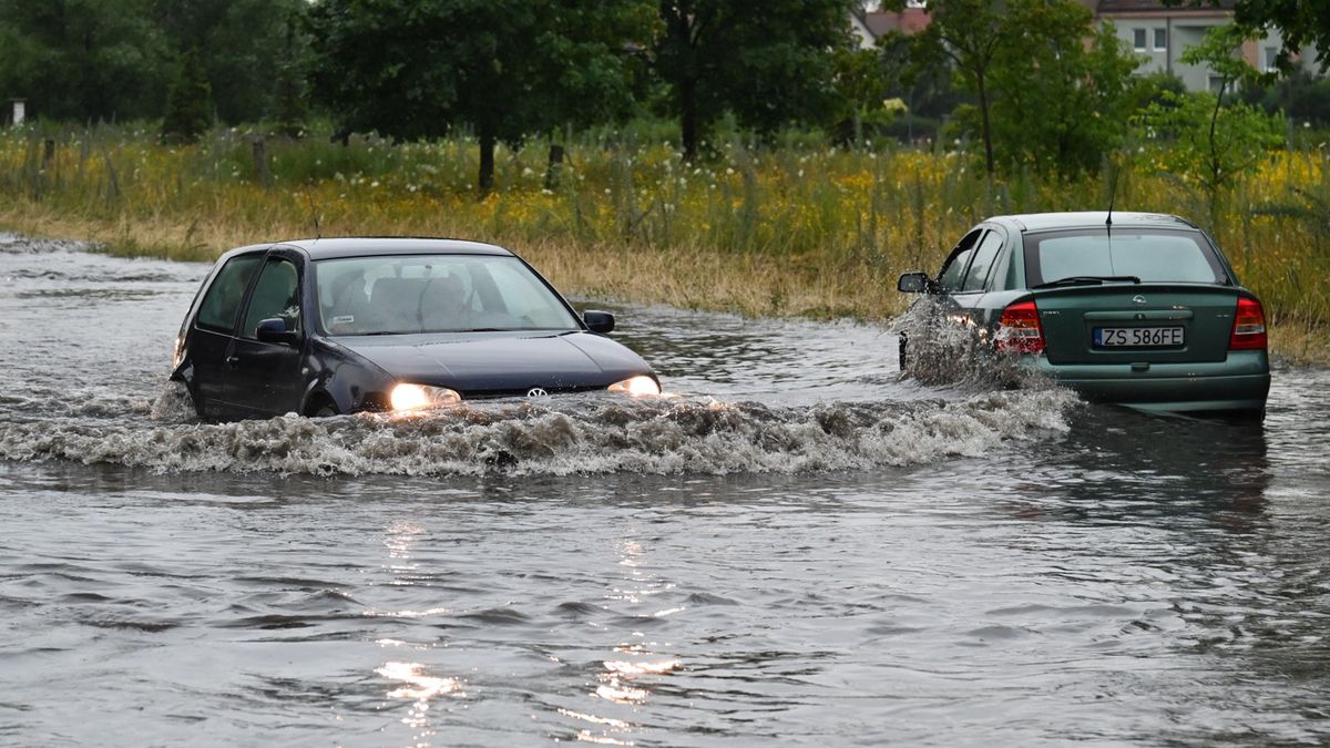Szczecin po nawałnicy
