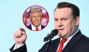 Tarczyński doniósł na Polskę do Trumpa. Sikorski reaguje