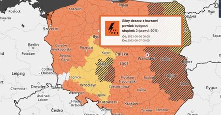 Trwa pogodowy armagedon w Polsce. Nawałnice, burze, wichury, spustoszenia