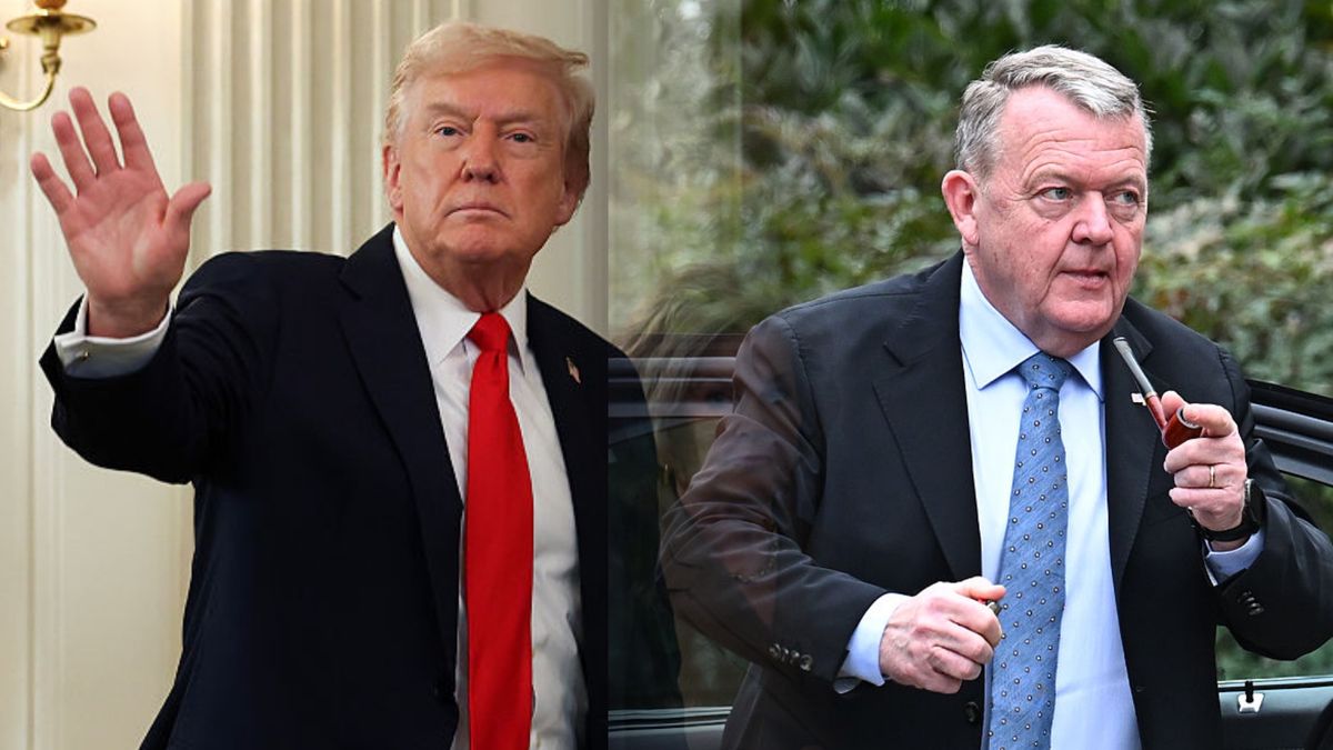 Lars Lokke Rasmussen i Donald Trump