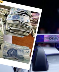 Sterta gotówki pod Poznaniem. Policja szuka właściciela