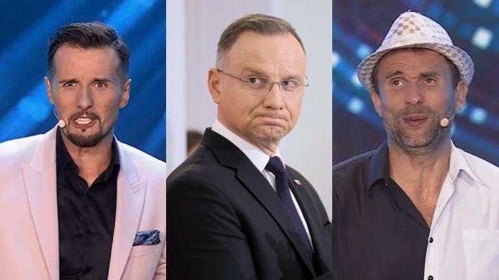 Kabaret zakpił z Andrzeja Dudy w Polsacie