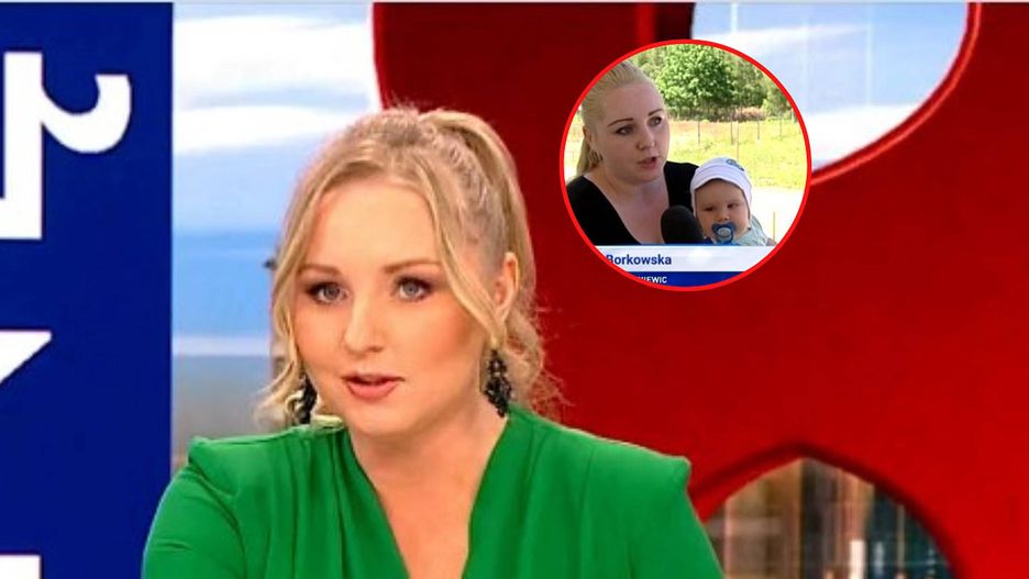 Dziennikarka TVP Monika Borkowska