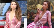 Dumna Maffashion chwali się sukienką, którą miała na sobie Selena Gomez. Fani: "Piersi masz ładniejsze!" (FOTO)