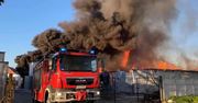 Gigantyczny pożar fabryki. Wszystko spłonęło