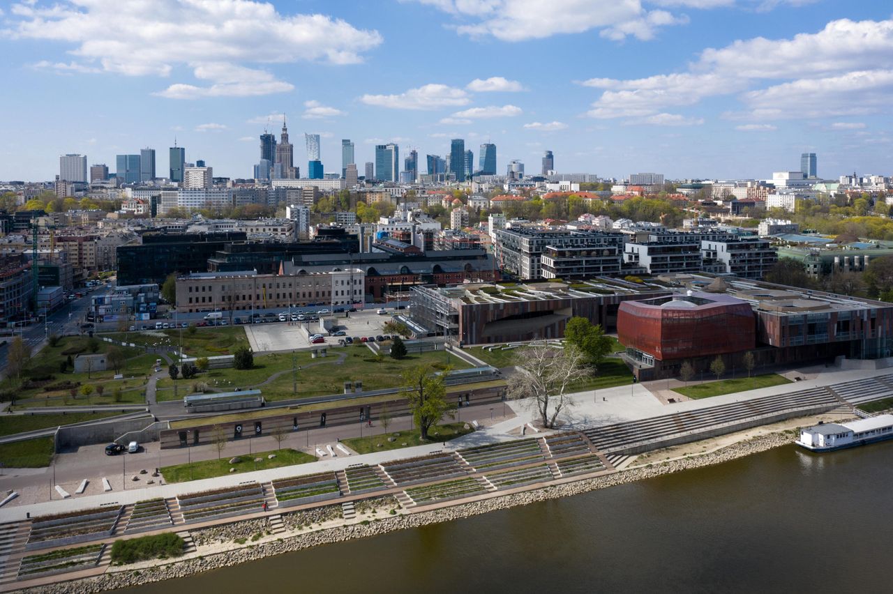 Pogoda. Warszawa. Stopniowe ocieplenie