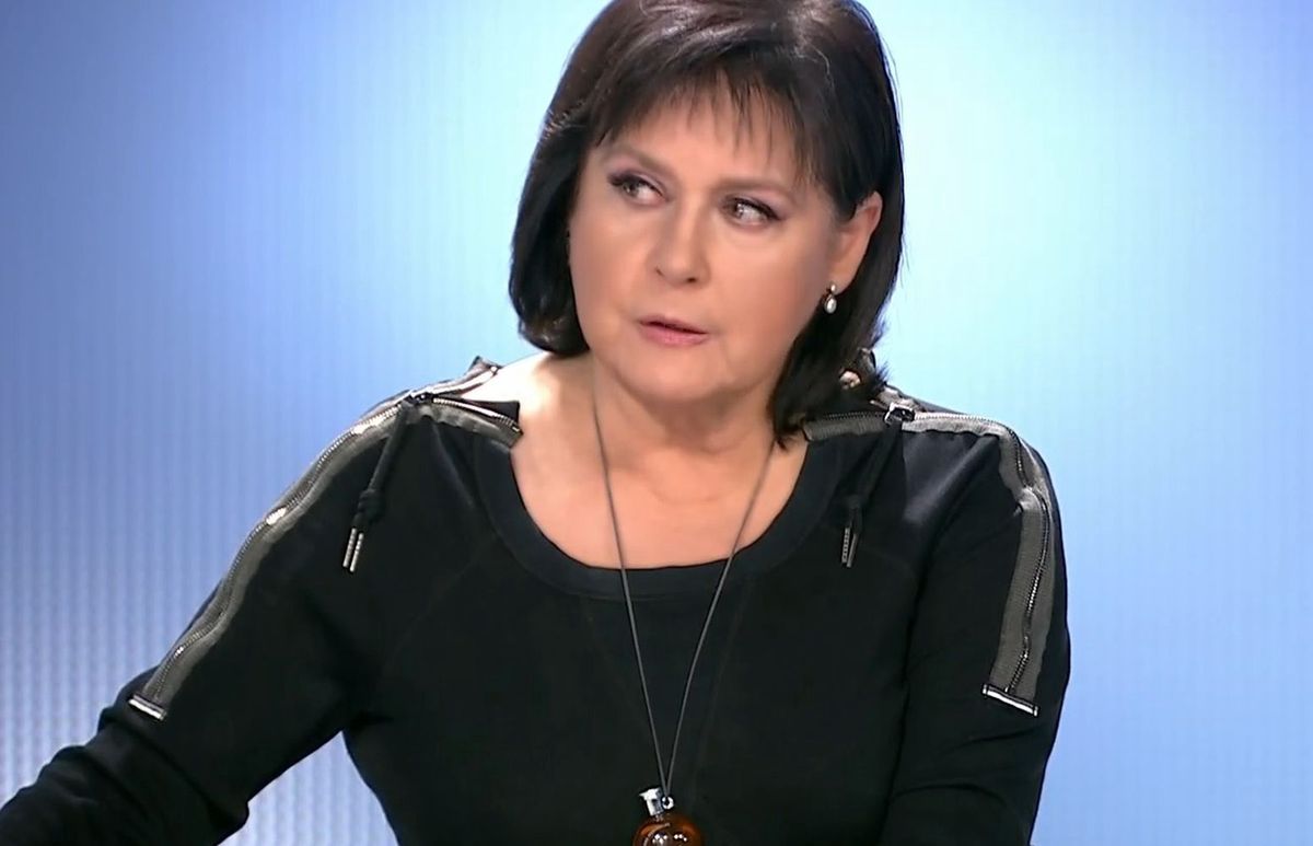 Elżbieta Jaworowicz miała swoje wokalne "5 minut" w programie