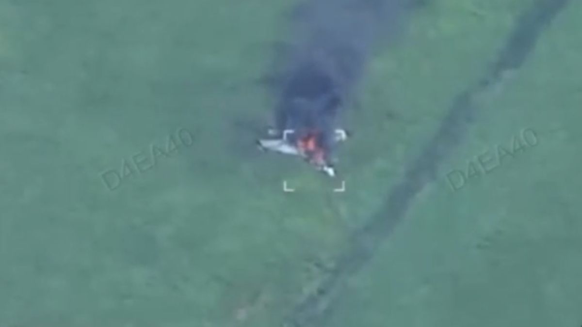 Zestrzelony Su-35 w obwodzie kurskim