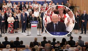 Kaczyński wyjaśnił, dlaczego nie nosi telefonu. Sala wybuchła śmiechem