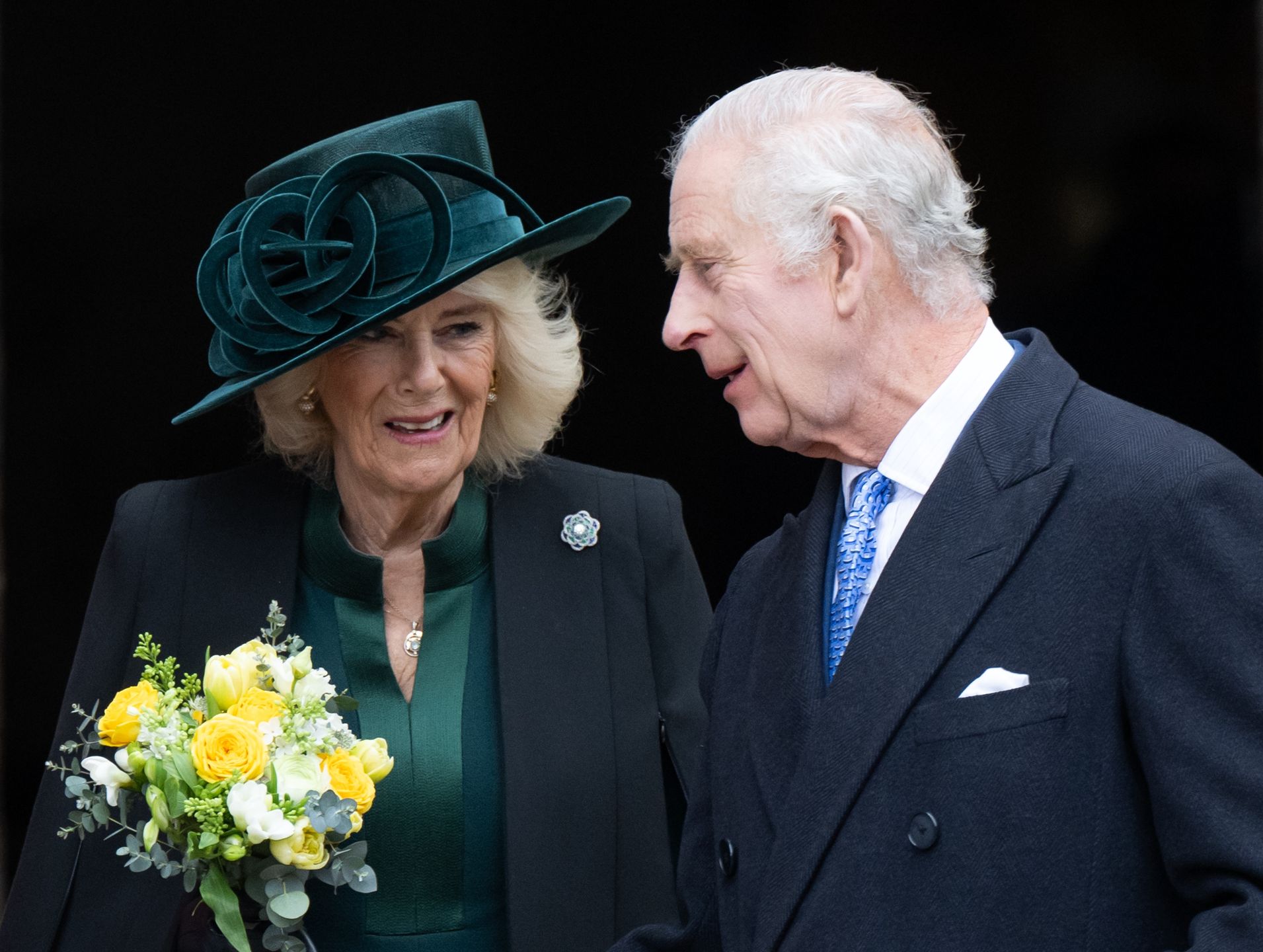 Królowa Camilla i król Karol III