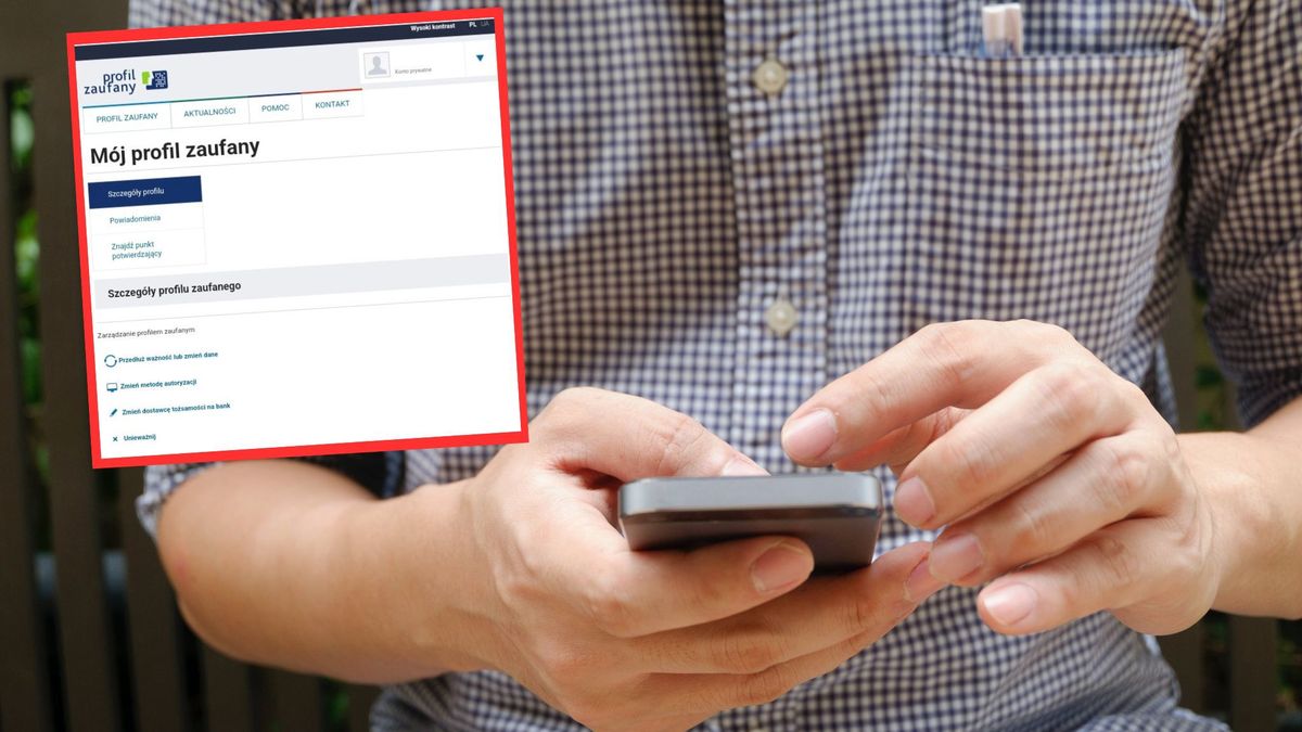 Profil zaufany. Przedłużenie ważności możliwe do 31 października