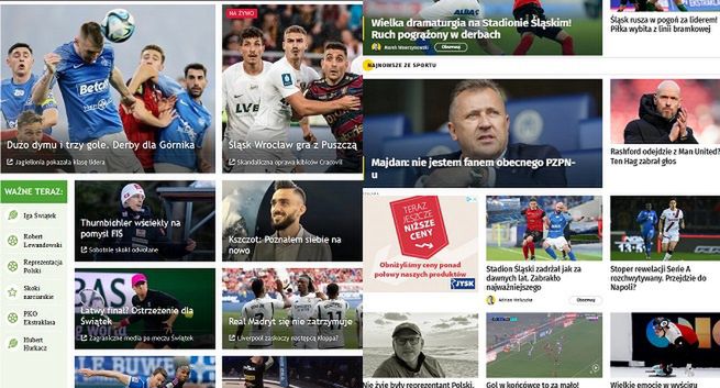 Spadki w internetowym sporcie. WP SportoweFakty zdetronizowane