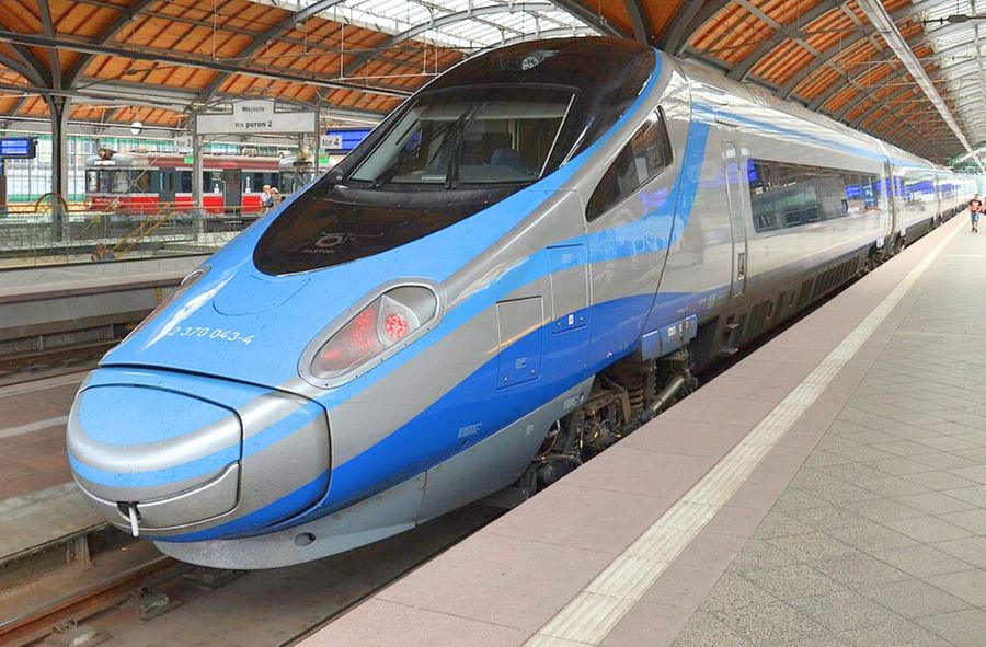 Nagranie z Pendolino