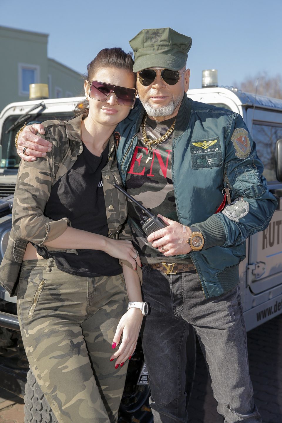 Krzysztof Rutkowski i Maja Plich 