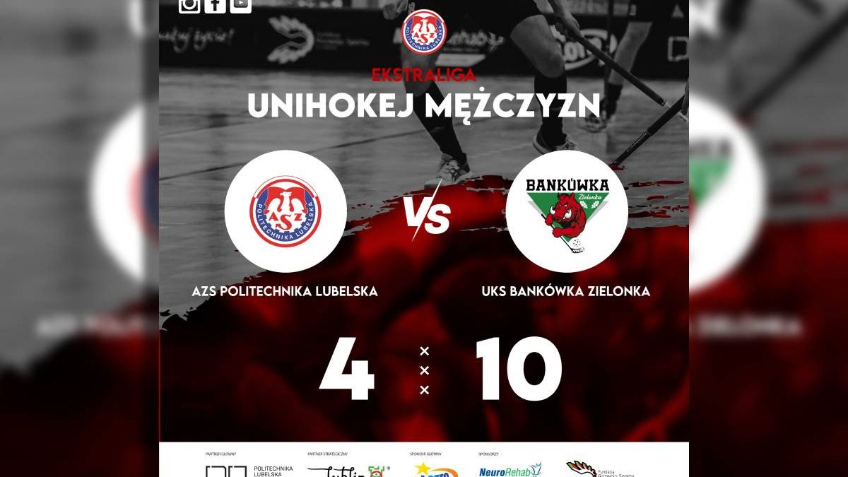 grafika AZS Politechnika Lubelska Ekstraliga Unihokeja Mężczyzn