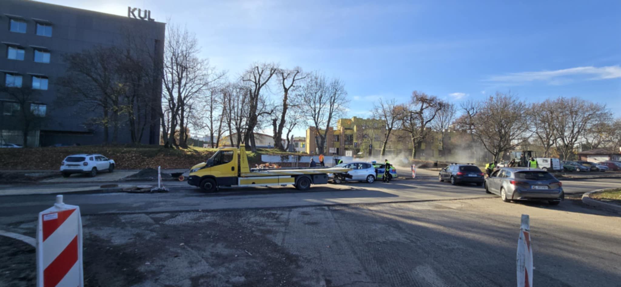 Widząc co wyczynia za kierownicą od razu postanowili działać. Kierująca hondą była pijana