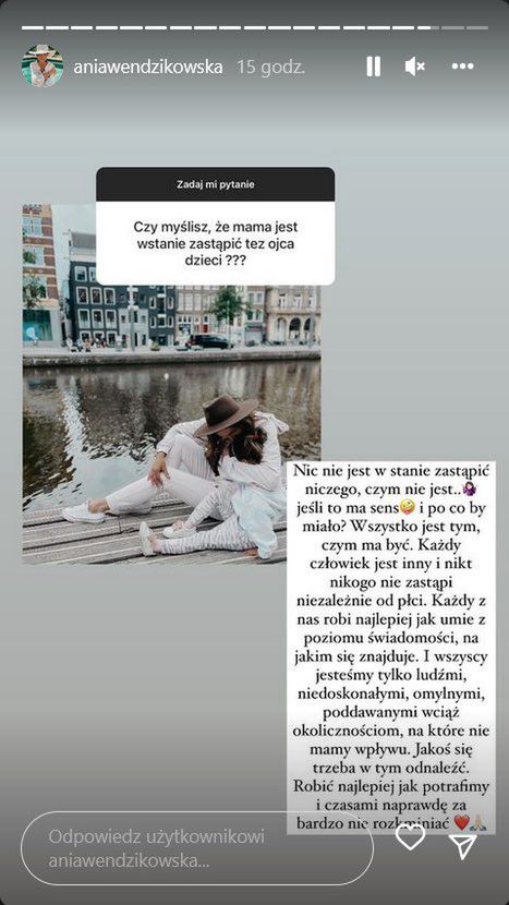 Anna Wendzikowska Instastories