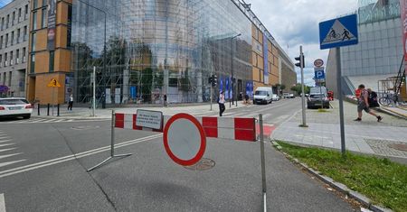 Ulica Grottgera w Lublinie zamknięta dla ruchu. Utrudnienia przez dwa dni
