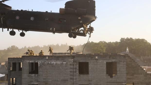 Amerykańscy żołnierze ćwiczą na Tajwanie