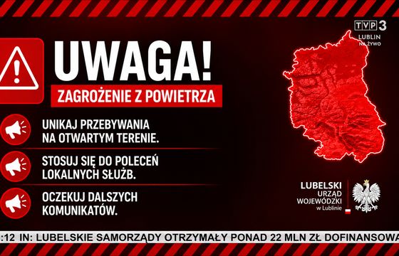 Kanał TVP przerwał program. "Musimy ewakuować się do naszego schronu"