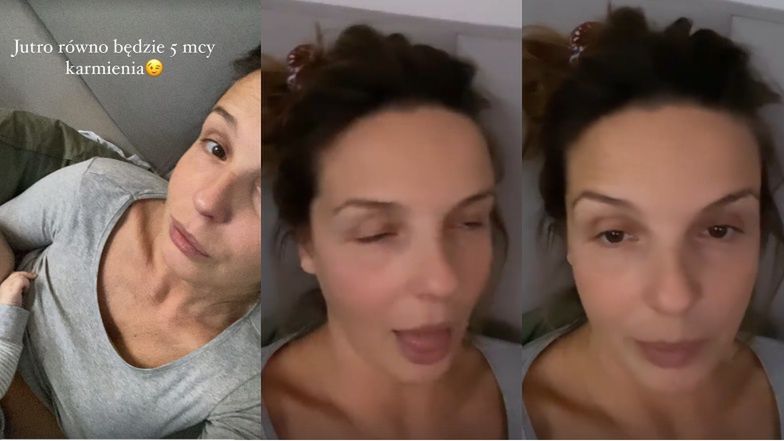 Zmęczona Agnieszka Włodarczyk pozdrawia internautki piszące, że jest "jakaś taka zaniedbana": "Takie komentarze DOBIJAJĄ"