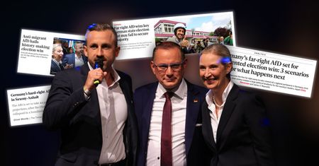 Sukces AfD w Niemczech. Brytyjska prasa pisze o upokorzeniu Merza