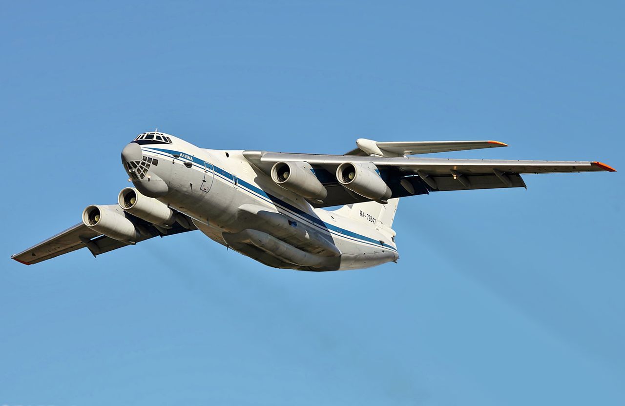 Samolot transportowy Ił-76MD